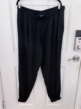 Polo Ralph Lauren Joggers XL | Black Tapered Dressy Lightweight